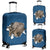 Elephant Torn Paper Luggage Covers