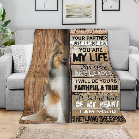 Shetland Sheepdog-Your Partner Blanket