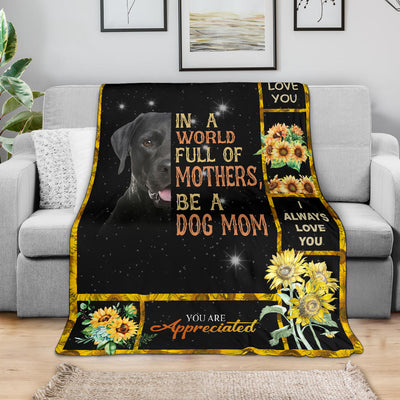 Labrador-A Dog Mom Blanket