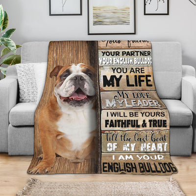 English Bulldog-Your Partner Blanket