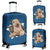 Lakeland Terrier Torn Paper Luggage Covers