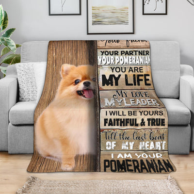 Pomeranian-Your Partner Blanket