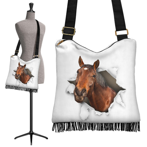 Horse - Crossbody Boho Handbag