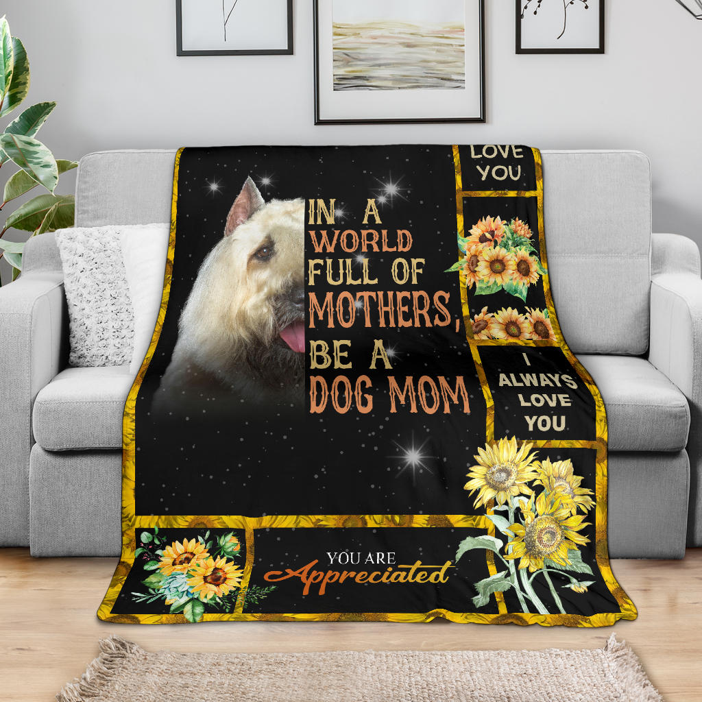 Bouvier Des Flandres-A Dog Mom Blanket