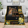 Rough Collie-A Dog Mom Blanket