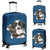 Tibetan Terrier Torn Paper Luggage Covers