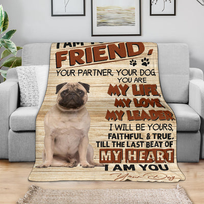 Pug 2-My Love Blanket