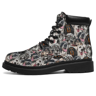 English Setter Full Face All-Season Boots
