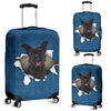 Skye Terrier Torn Paper Luggage Covers