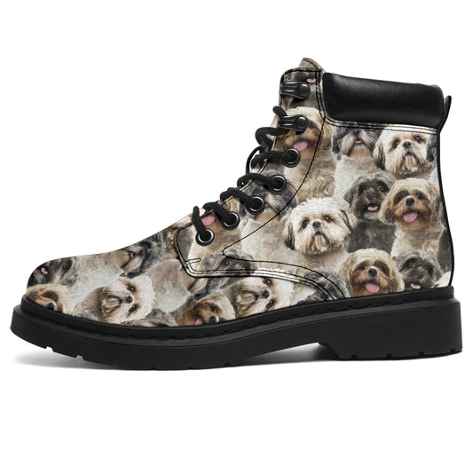 Shih Tzu Full Face All-Season Boots