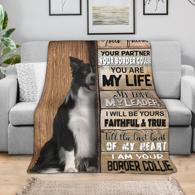 Border Collie-Your Partner Blanket