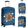 Cocker Spaniel Torn Paper Luggage Covers