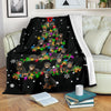 Rottweiler Christmas Tree Blanket