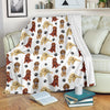 Australian Cobberdog Paw Blanket