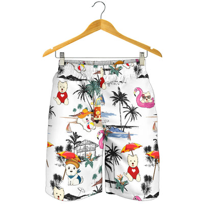 West Highland White Terrier Summer Beach-SM