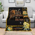 Rhodesian Ridgeback-A Dog Mom Blanket