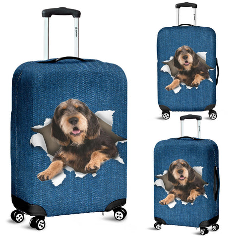 Otterhound Torn Paper Luggage Covers