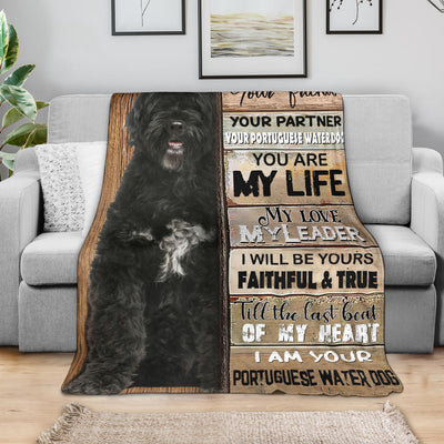 Portuguese Water Dog-Your Partner Blanket