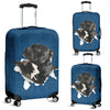 Staffordshire Bull Terrier Torn Paper Luggage Covers