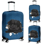 Affenpinscher Torn Paper Luggage Covers