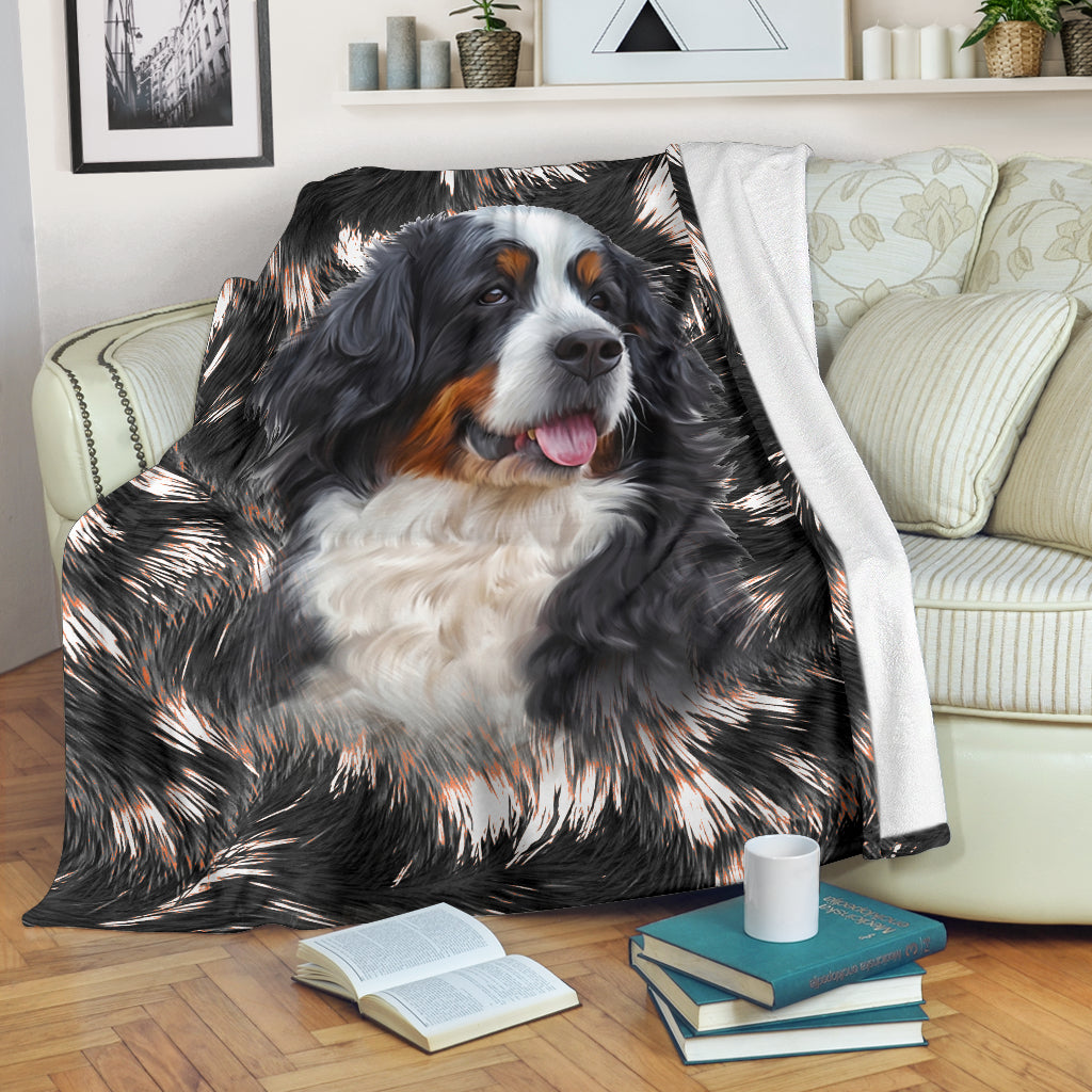 Bernese Mountain - Blanket - 1140