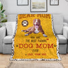 American Pit Bull Terrier-Dog Mom Ever Blanket