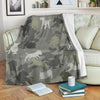 Bull Terrier Camo Blanket