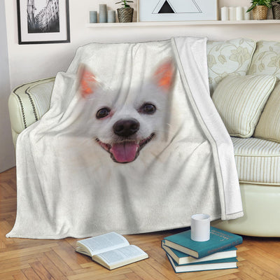 German Spitz Face Hair Blanket