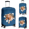 Bracco Italiano Torn Paper Luggage Covers