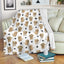 Cavapoo Paw Blanket