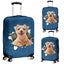 Norfolk Terrier Torn Paper Luggage Covers