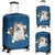 Icelandic Sheepdog Torn Paper Luggage Covers