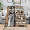 Husky-Your Partner Blanket