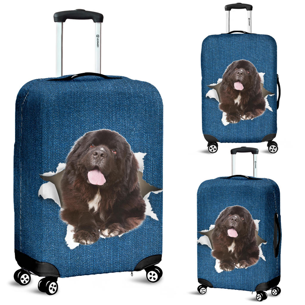 Newfoundland Torn Paper Luggage Covers
