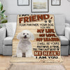 Bichon Frise-My Love Blanket