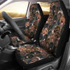 Portuguese Water Dog Full Face Car Seat Covers