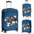 Cocker Spaniel Torn Paper Luggage Covers