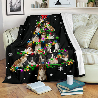 Border Collie Christmas Tree