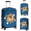 German Spitz Torn Paper Luggage Covers