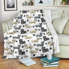 Skye Terrier Paw Blanket