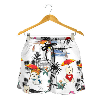 West Highland White Terrier-Summer Beach-SW