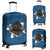 Portuguese Water Dog Torn Paper Luggage Covers