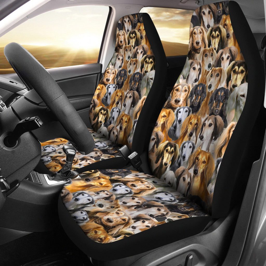 Saluki Full Face Car Seat Covers