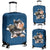 Schnauzer Torn Paper Luggage Covers