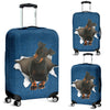 Manchester Terrier Torn Paper Luggage Covers