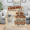 American Eskimo-My Love Blanket