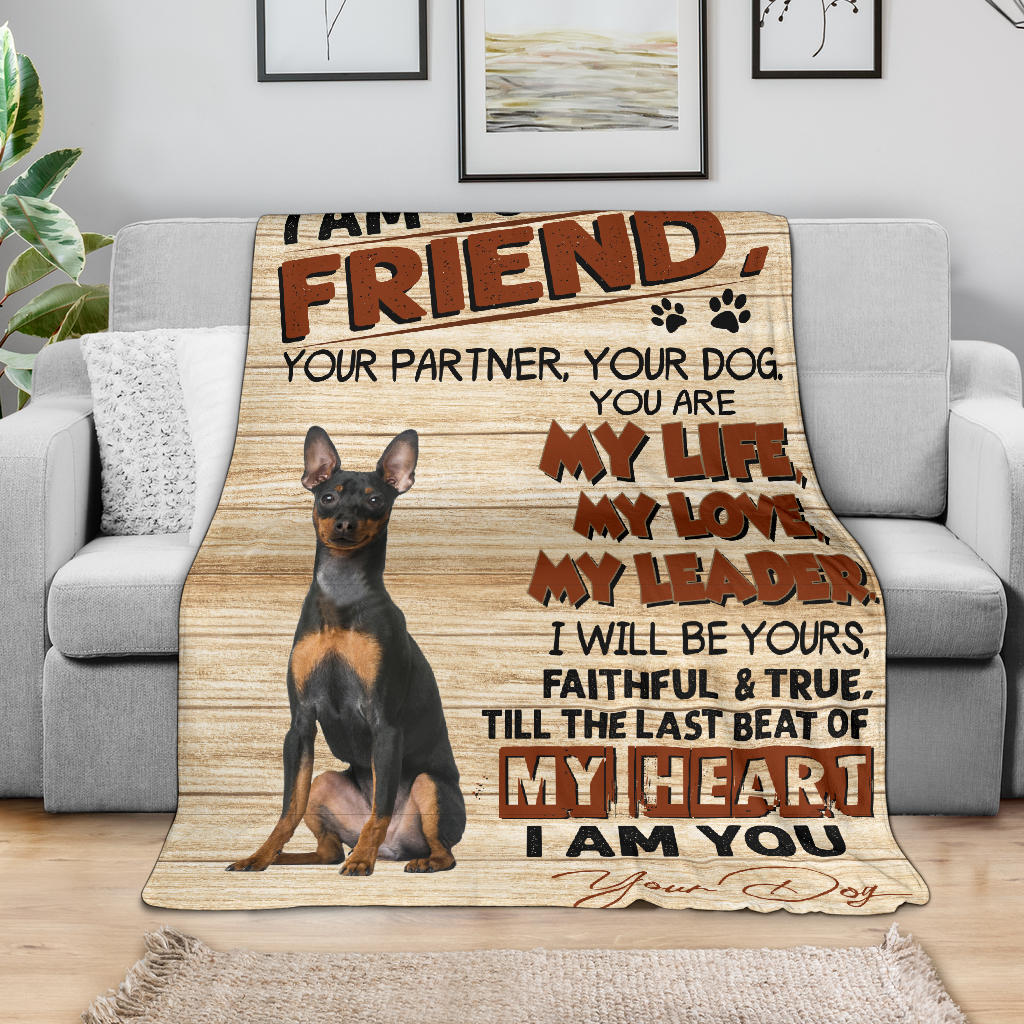 Miniature Pinscher-My Love Blanket