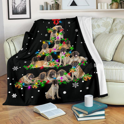 English Mastiff Christmas Tree