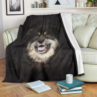 Finnish Lapphund Face Hair Blanket