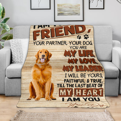 Golden Retriever-My Love Blanket